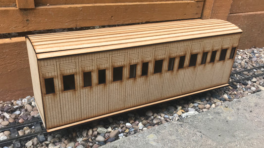 16mm Scale South African Railways NG-L4 3rd Class Coach