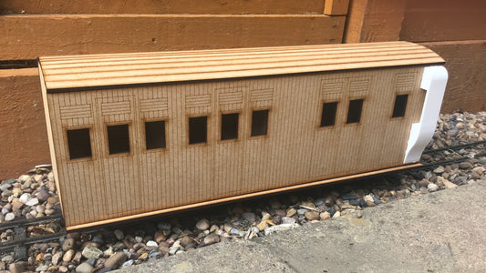 16mm Scale South African Railways NG-L4 1st Class Brake Coach