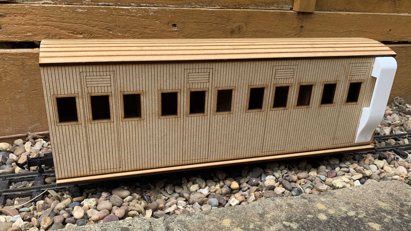 16mm Scale South African Railways NG-N3 3rd Class Brake Coach