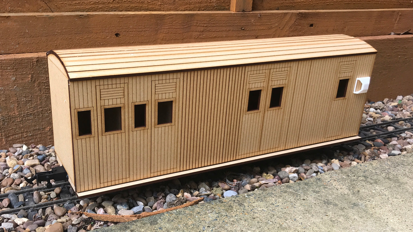 16mm Scale South African Railways NG-V5 Brake Van