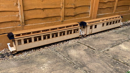 16mm Scale Bridgton and Saco River Railroad Mixed Car Multipack