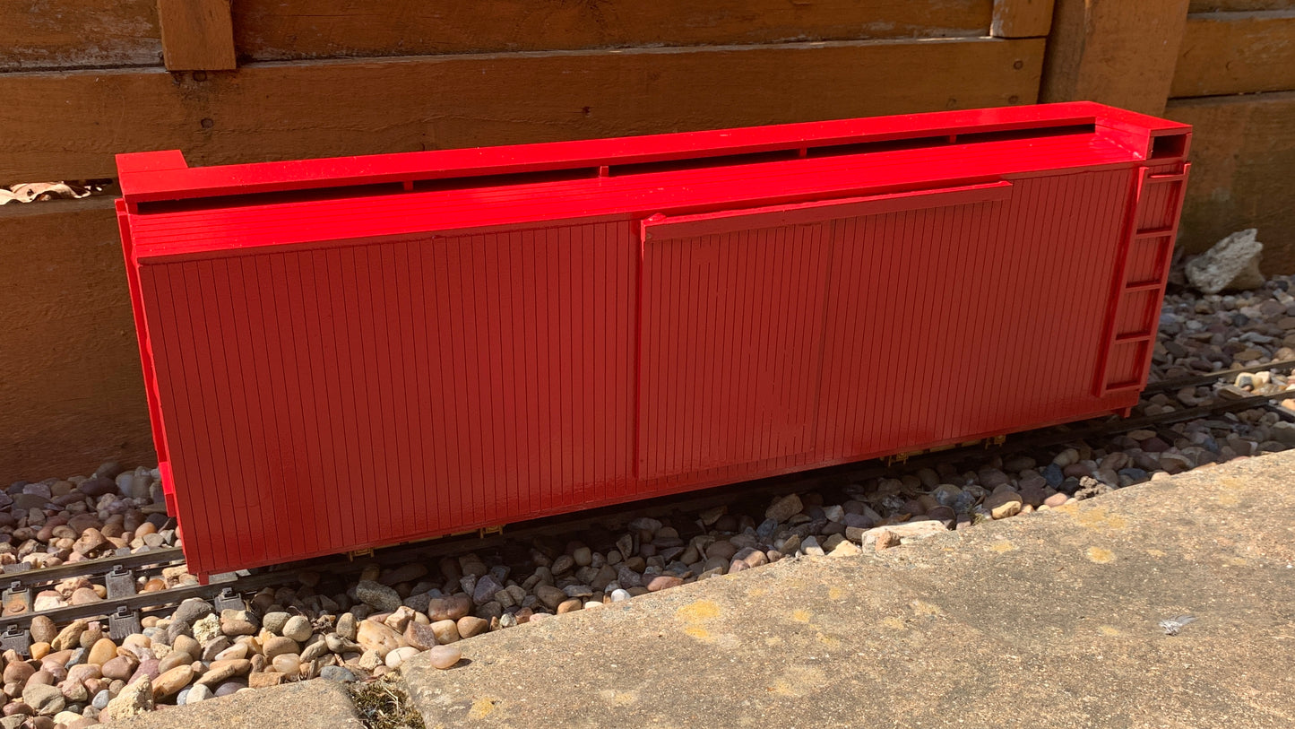 16mm Scale Bridgton and Saco River Railroad 26ft Box Car