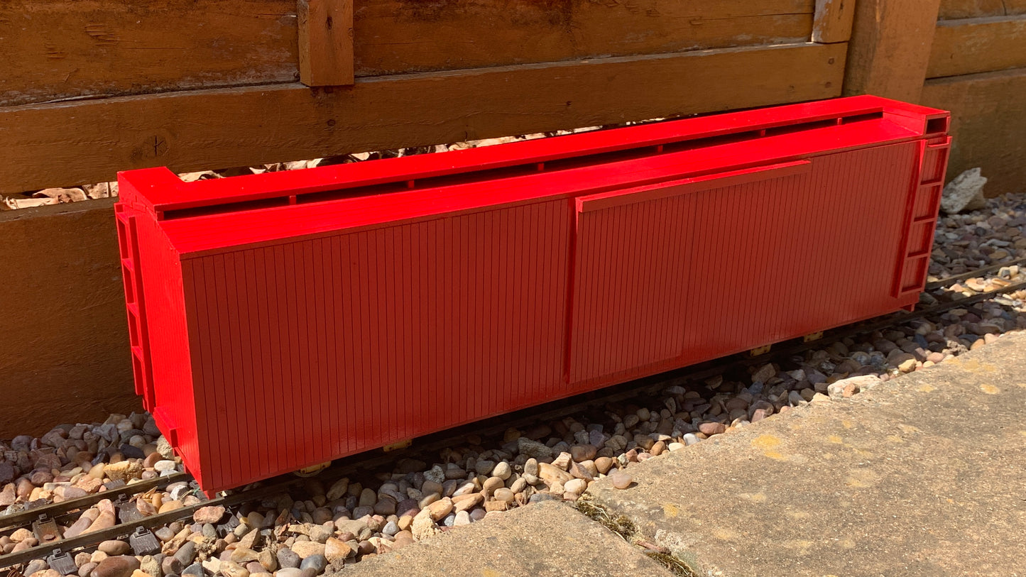 16mm Scale Bridgton and Saco River Railroad 30ft Box Car