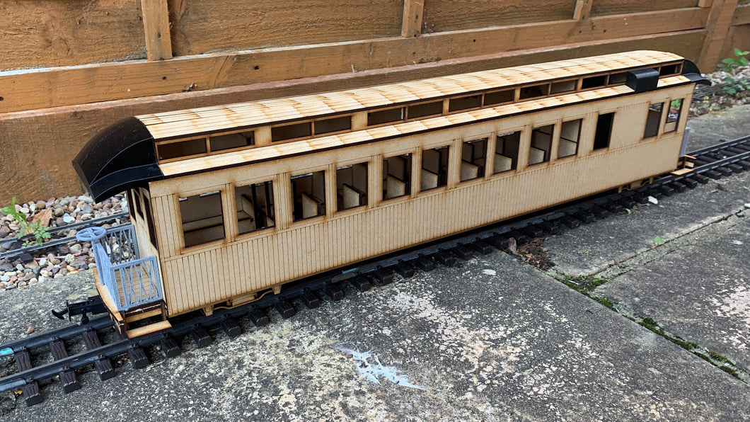 16mm scale Sandy River and Rangeley Lakes Railroad Parlor Car 'Rangeley'