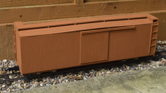16mm Scale Sandy River and Rangeley Lakes Railroad Box Car 100-108