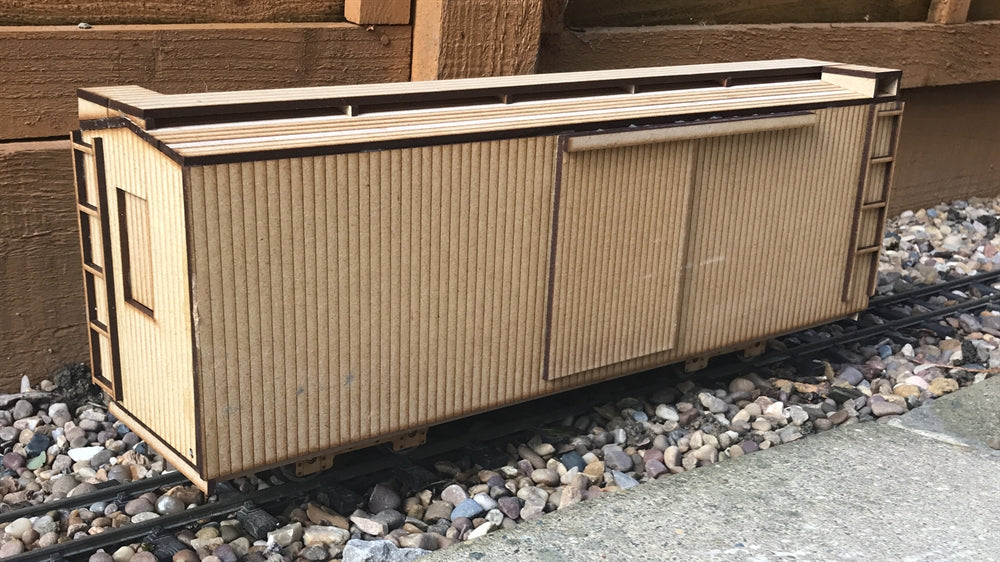 16mm Scale Sandy River and Rangeley Lakes Railroad Dairy Car 59