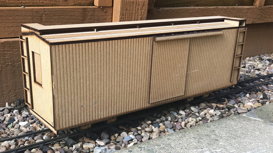 16mm Scale Sandy River and Rangeley Lakes Railroad Dairy Car 59