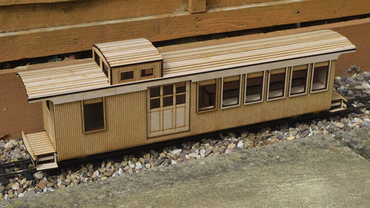 16mm Scale Sandy River and Rangeley Lakes Railroad Caboose 553