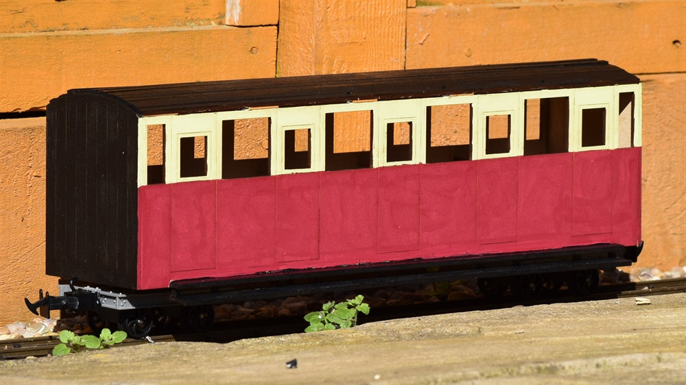16mm Scale Chattenden and Upnor Railway Coach 199