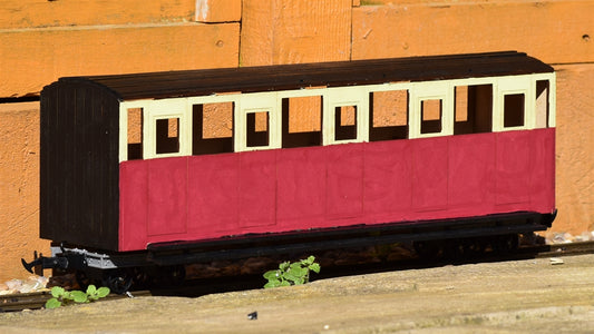 16mm Scale Chattenden and Upnor Railway Coach 199