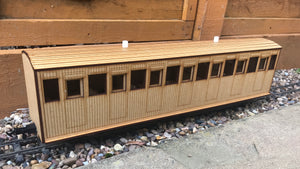 16mm Scale Welsh Highland Railway Heritage Coach No.24