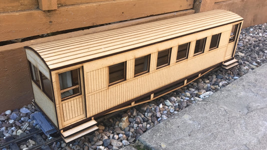 16mm Scale Ashover Railway Coach