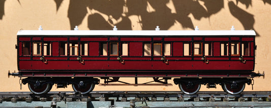 1:32 Scale FCWD Midland Railway Clayton 43ft Composite Carriage