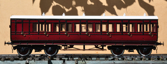 1:32 Scale FCWD Midland Railway Clayton 43ft Brake 3rd Carriage