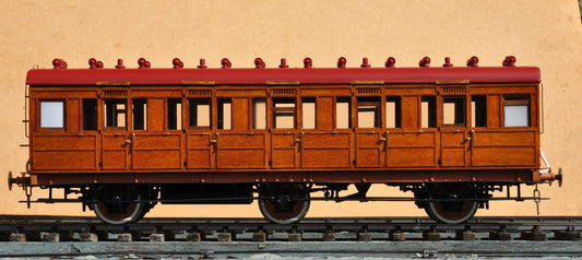 10mm Scale FCWD ECJS/GNR 6w Third Class Lavatory Corridor Coach