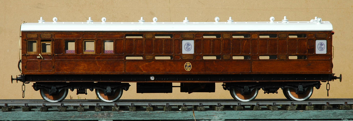1:32 Scale FCWD L&SWR 45ft Admiralty Ambulance Carriage