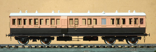 1:32 Scale FCWD L&SWR 48ft Lavatory Tri Brake Composite Carriage