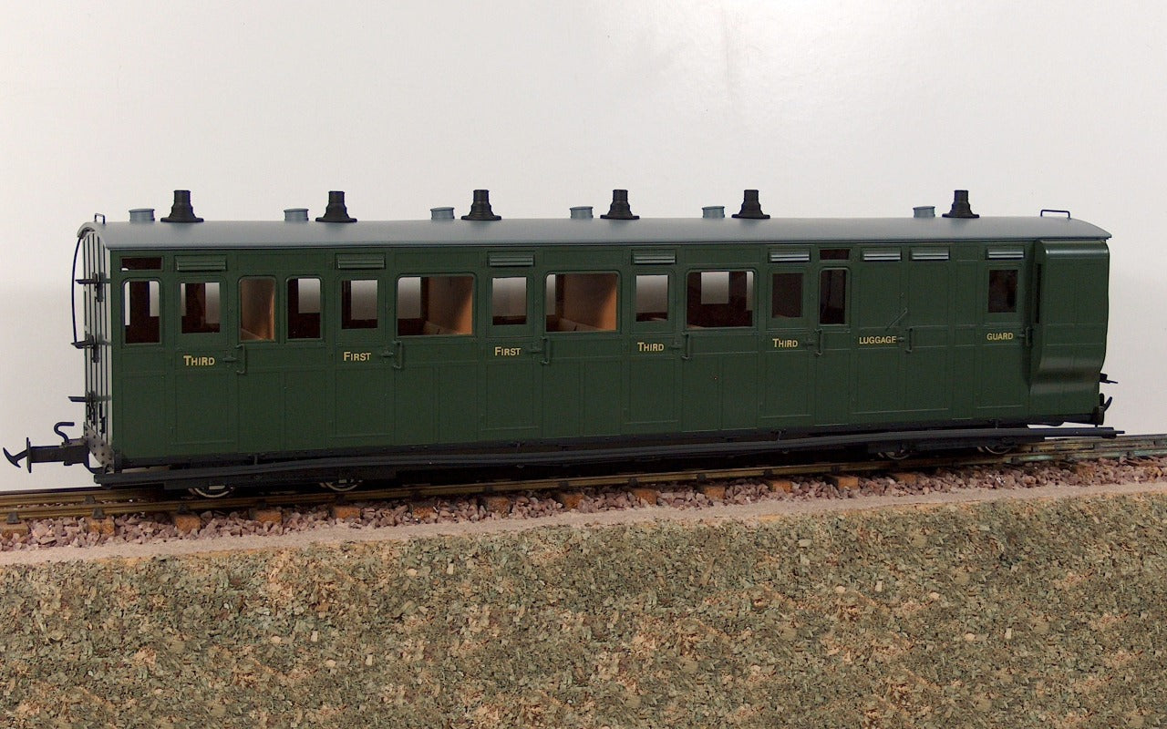 Accucraft UK 16mm Lynton & Barnstaple coaches