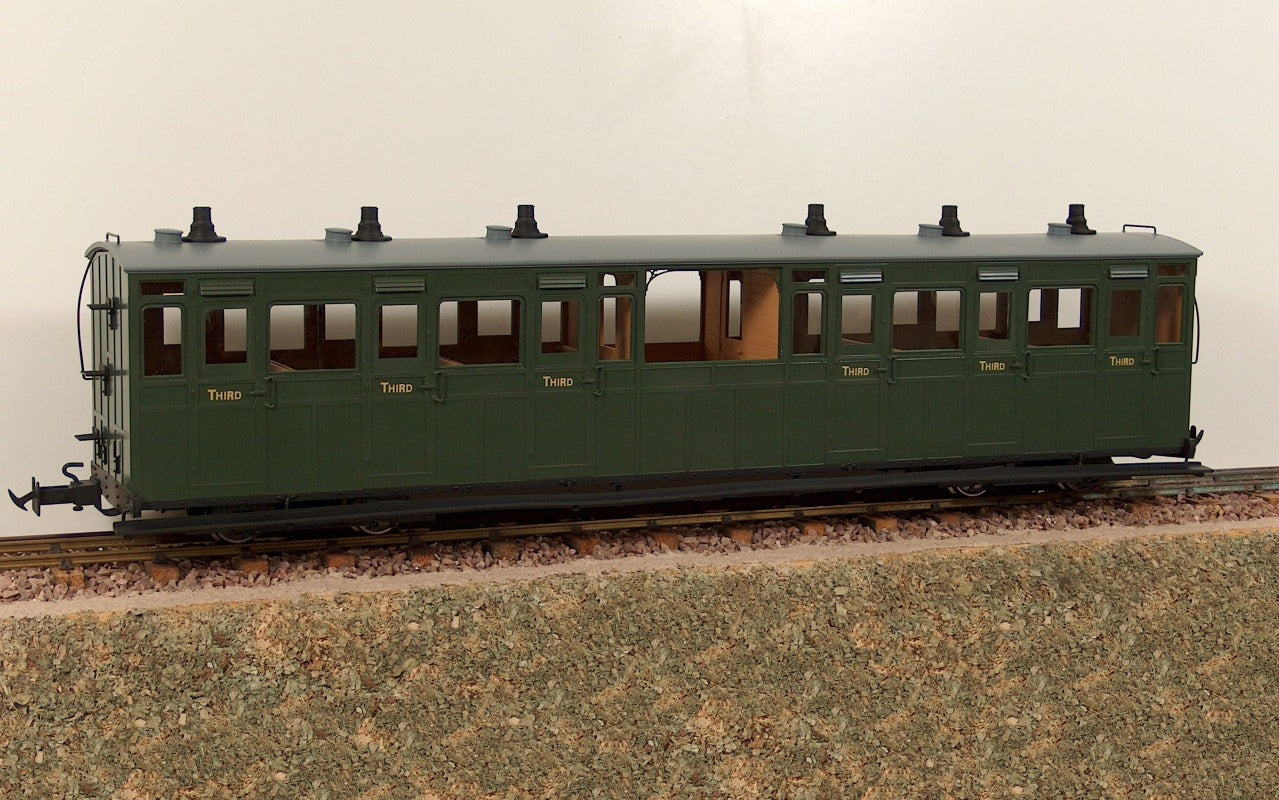Accucraft UK 16mm Lynton & Barnstaple coaches