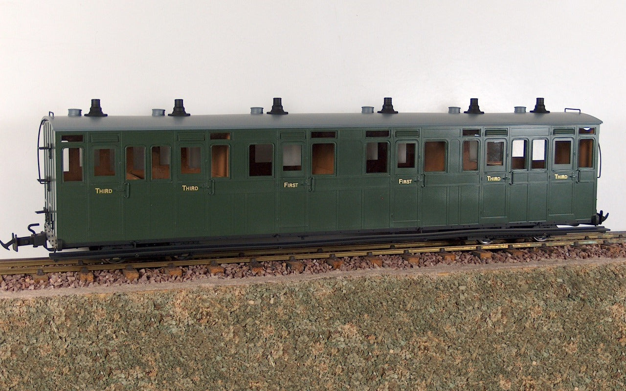 Accucraft UK 16mm Lynton & Barnstaple coaches