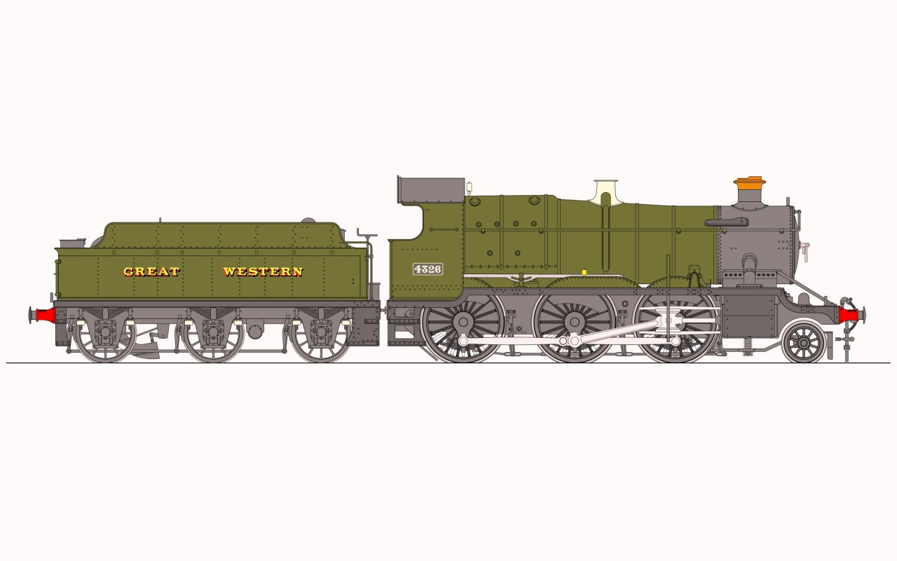 Accucraft UK 1:32 Scale GWR 43XX Live Steam 2-6-0