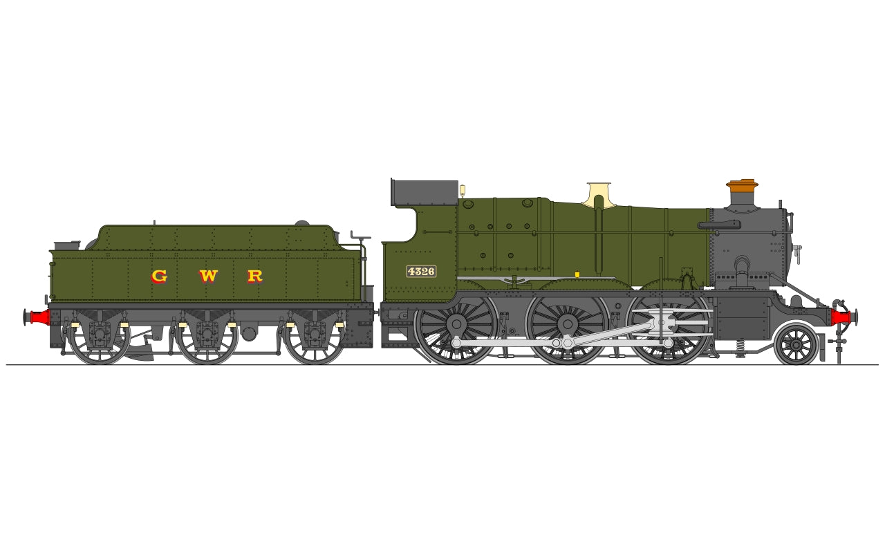 Accucraft UK 1:32 Scale GWR 43XX Live Steam 2-6-0