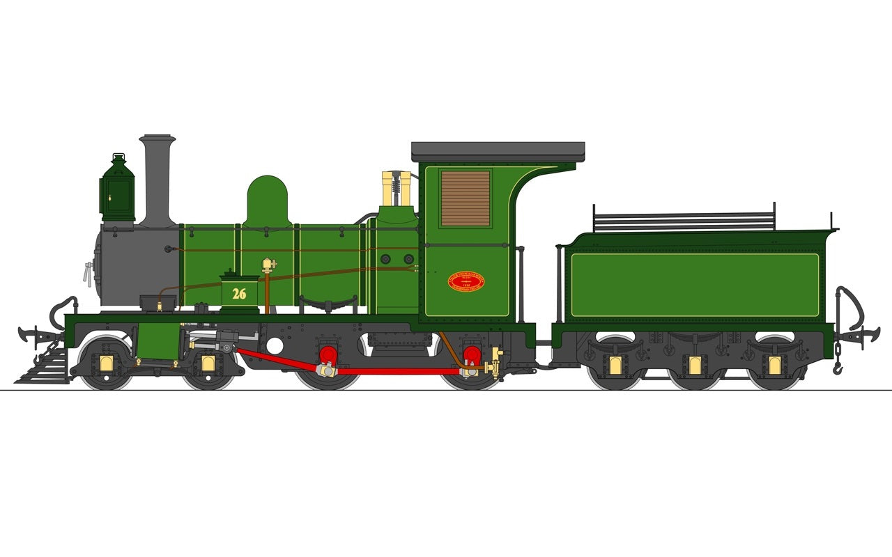Accucraft UK 16mm ‘LAWLEY’ Beira & SAR Falcon 4-4-0 PRE ORDER