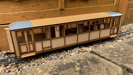 16mm Scale Ffestiniog Railway All 1st Observation Coach No.111