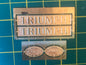 16mm Scale Bowaters Paper Railway Nameplate Set