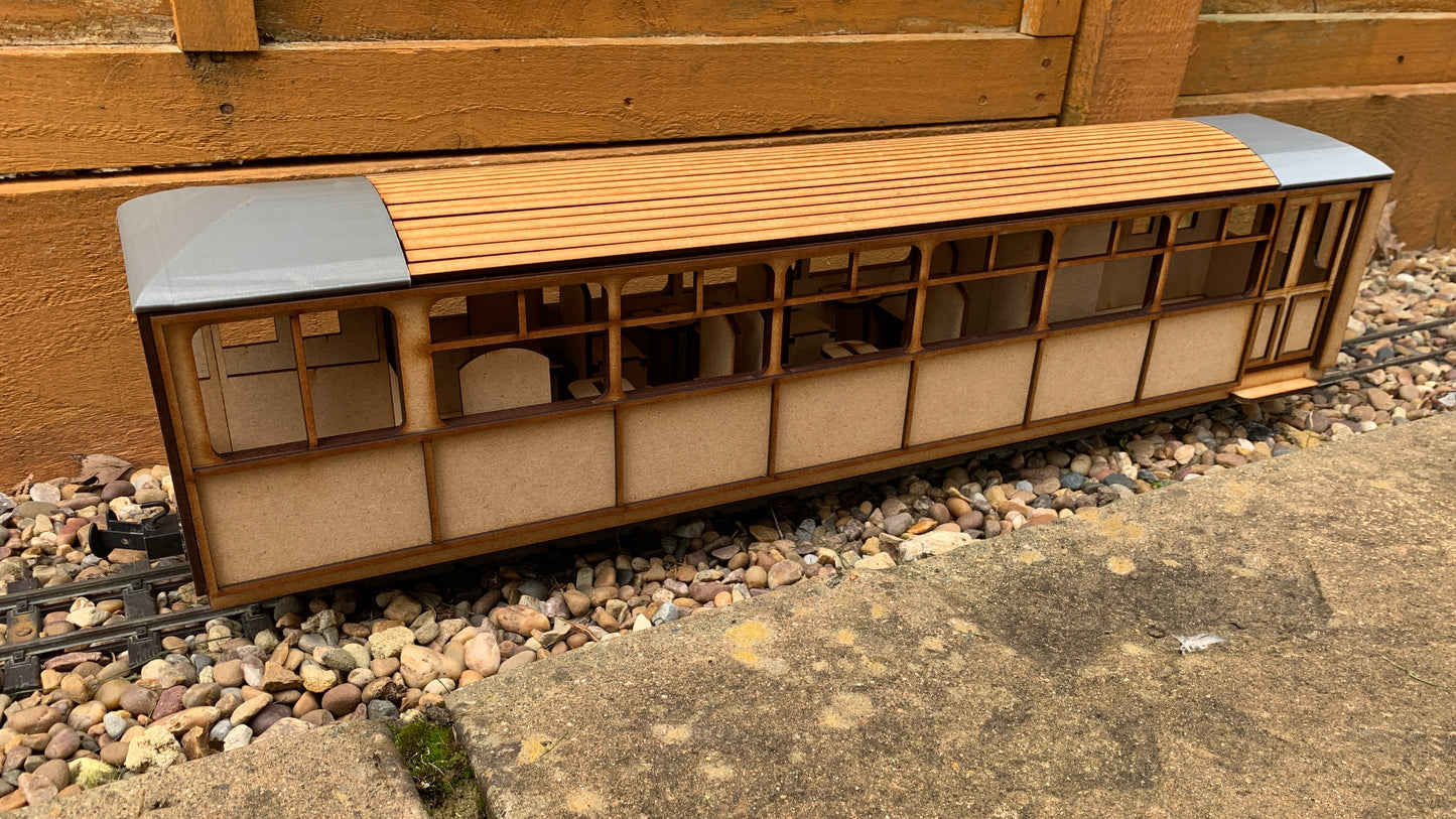16mm Scale Ffestiniog Railway All 1st Observation Coach No.111