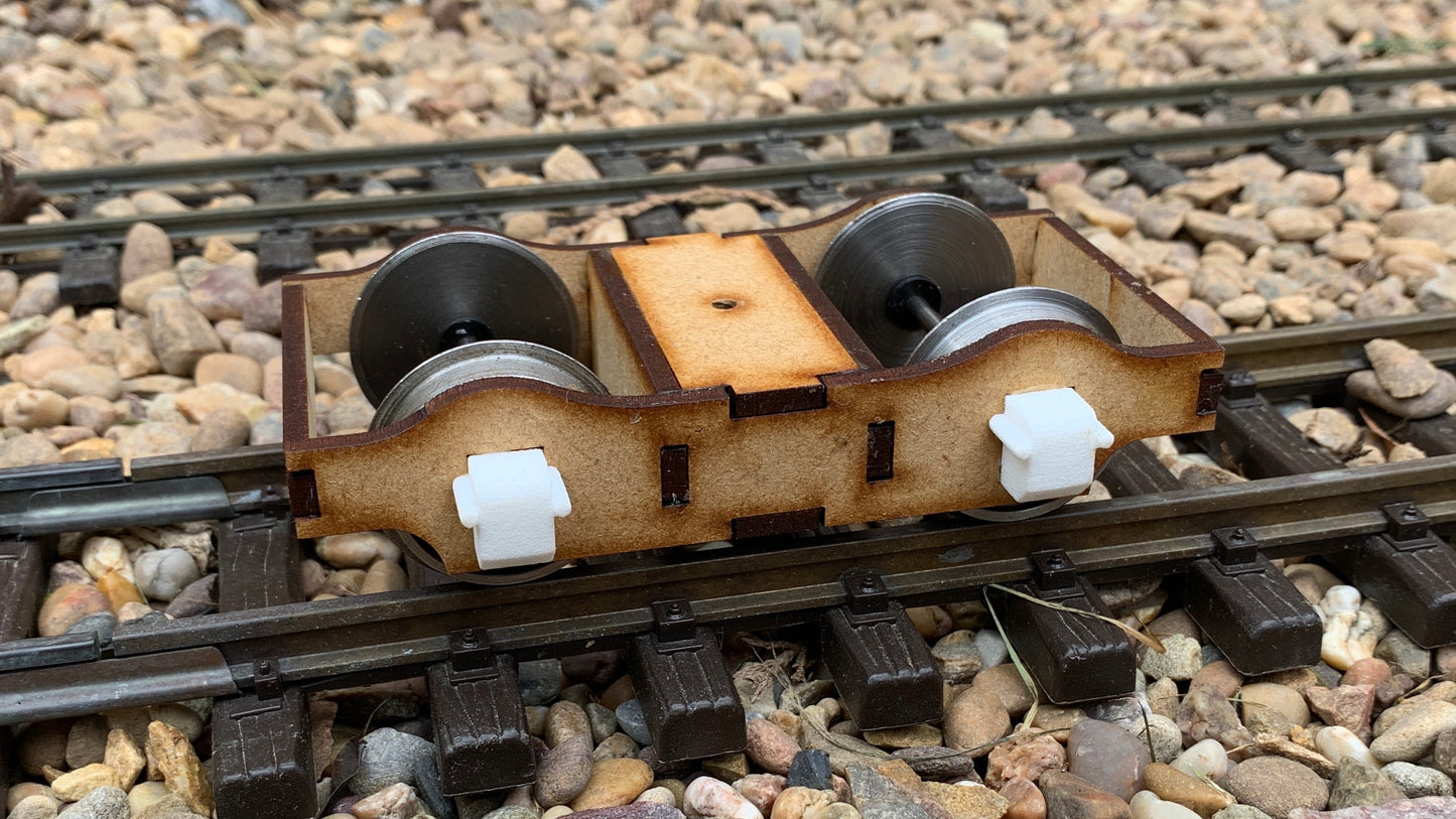 15mm Scale Isle of Man Railway 1881 Brown Marshall 'Small F' Non Guards Coach