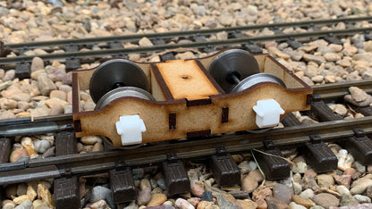 15mm Scale Isle of Man Railway 1881 Brown Marshall 'Small F' Non Guards Coach