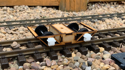 15mm Scale Isle of Man Railway 1881 Brown Marshall 'Small F' Non Guards Coach