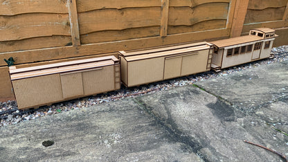 16mm Scale Sandy River and Rangeley Lakes Railroad Freight Multipack