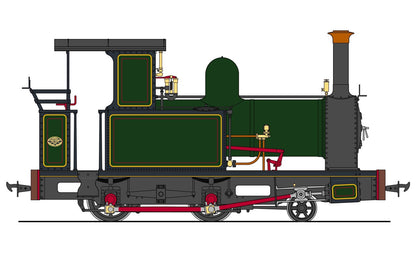 Accucraft UK 16mm (1:19) SCALE BAGNALL 0-4-2T RHEIDOL