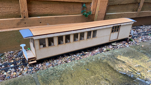 16mm scale Sandy River and Rangeley Lakes Railroad Combine 14 - As rebuilt