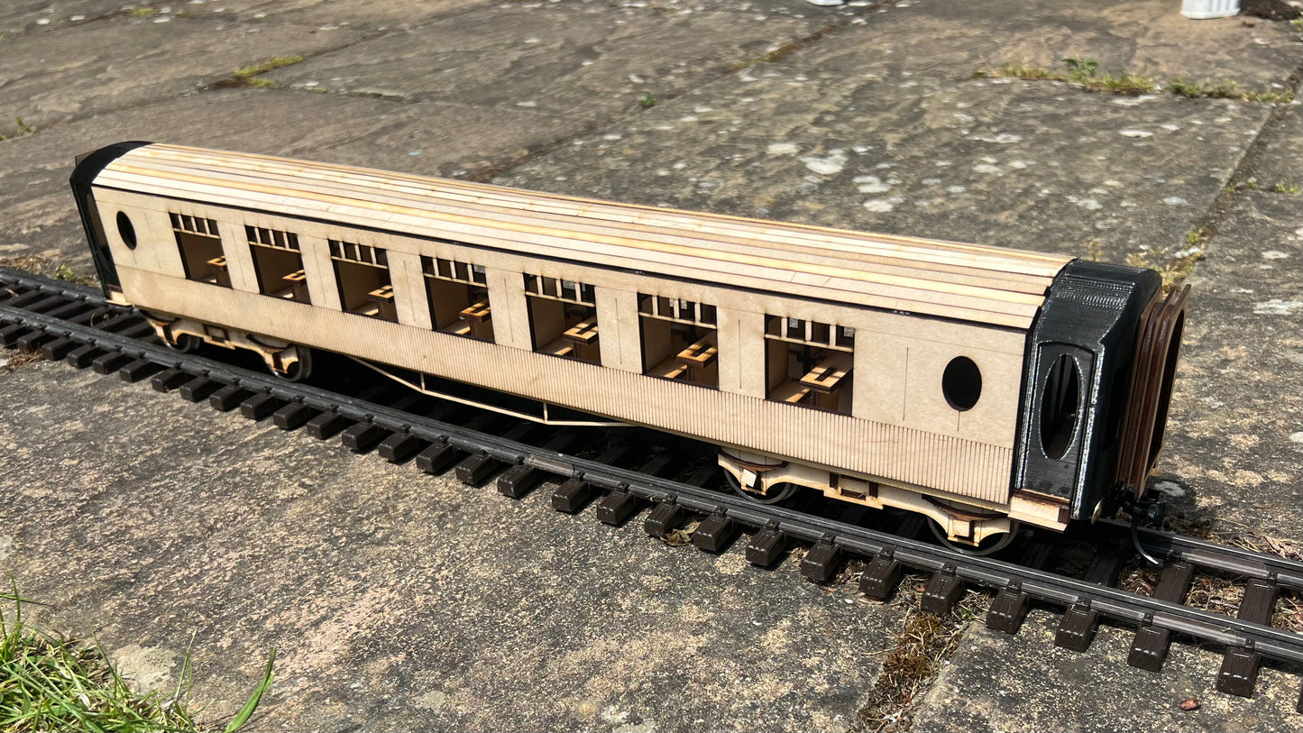 1:32 Scale Pullman Car Company 'K' Class Pullman 3rd Class Parlor Coach