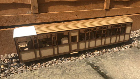 16mm Scale Ffestiniog Railway All 1st Observation Coach No.100