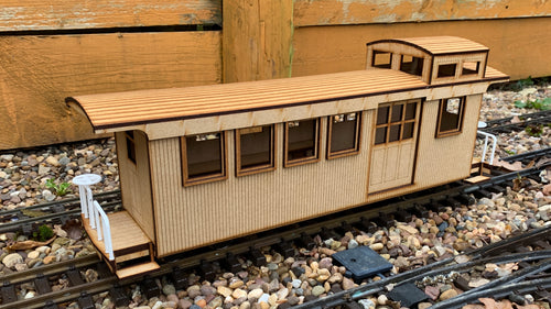 16mm Scale Sandy River and Rangeley Lakes Railroad Caboose 557