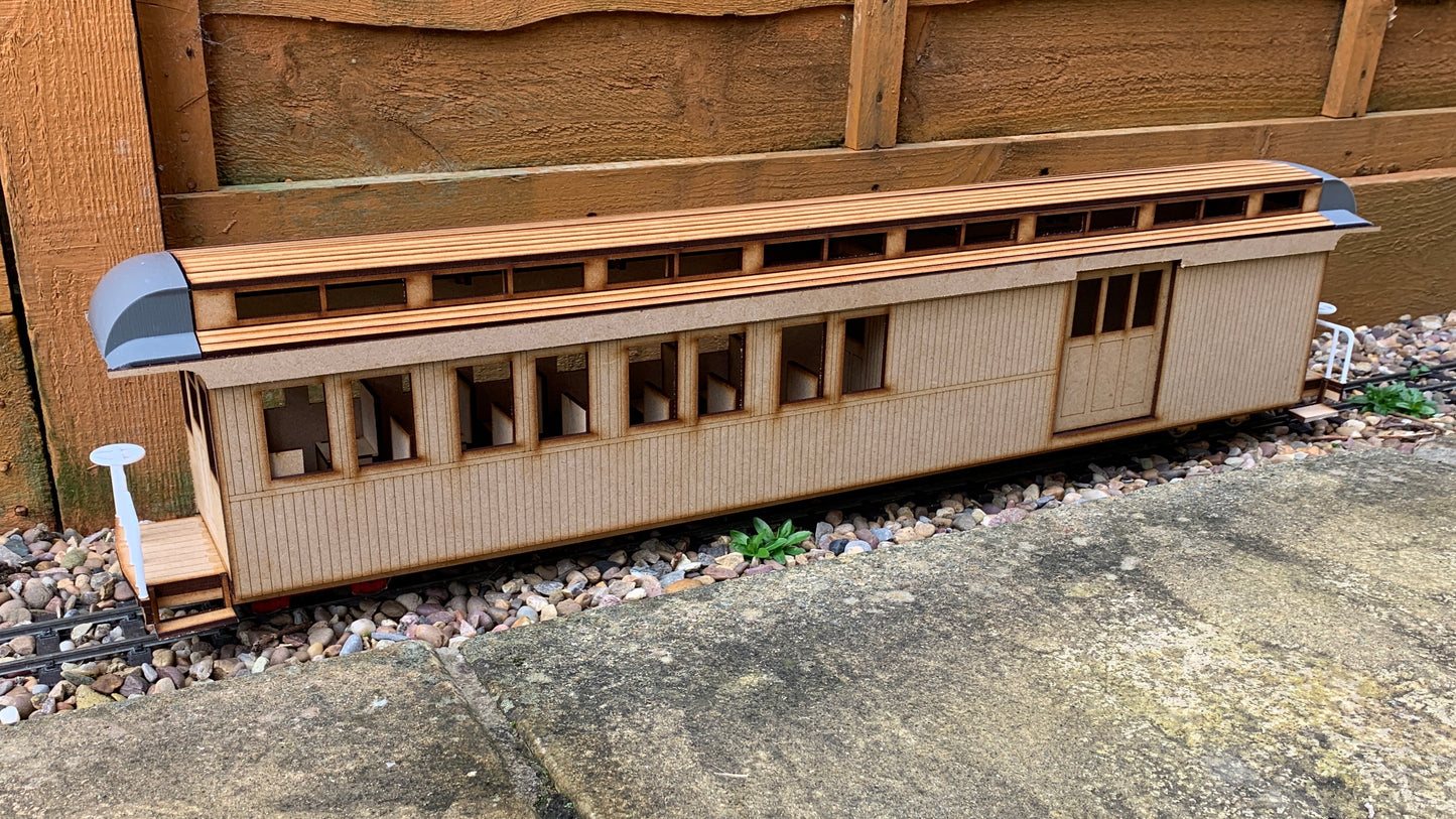 16mm scale Sandy River and Rangeley Lakes Railroad Combine 14 - As built