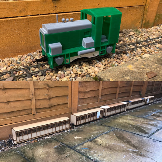 16mm Scale Upnor Castle Heritage Train Pack