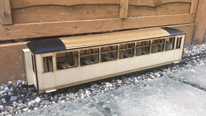 16mm Scale Ffestiniog Railway All 3rd Coach No.117