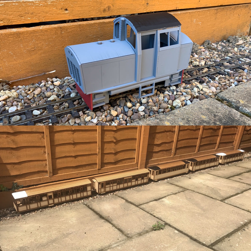 16mm Scale Conway Castle Modern Train Pack