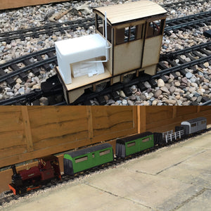 16mm Scale Bowaters Paper Railway Victor Passenger Train pack